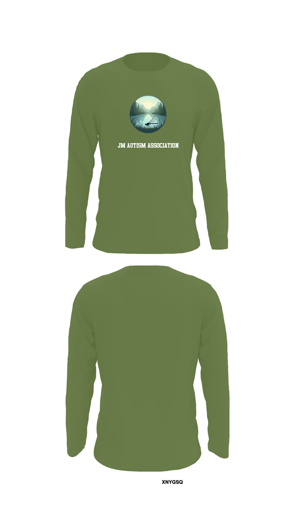 Long Sleeve Performance Shirt, JM Autism association, , Teamtime, Team time, sublimation, custom sports apparel, team uniforms, spirit wear, spiritwear, sports uniforms, custom shirts, team store, custom team store, fundraiser sports, apparel fundraiser