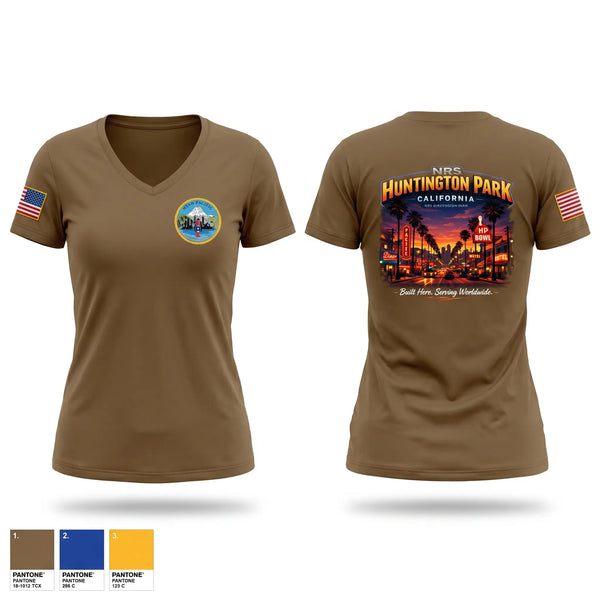 Womens Short Sleeve Vneck Shirt, NTAG PACIFC, Navy, Teamtime, Team time, sublimation, custom sports apparel, team uniforms, spirit wear, spiritwear, sports uniforms, custom shirts, team store, custom team store, fundraiser sports, apparel fundraiser