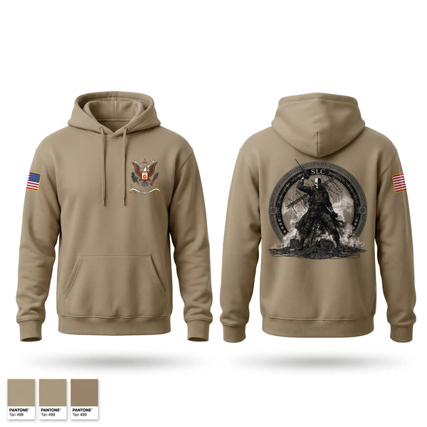 Hoodie, Senior Leaders Course FY26-009, Army, Teamtime, Team time, sublimation, custom sports apparel, team uniforms, spirit wear, spiritwear, sports uniforms, custom shirts, team store, custom team store, fundraiser sports, apparel fundraiser