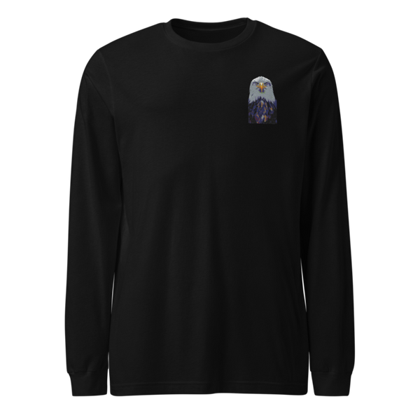 Eagles 48846506 Unisex Long Sleeve Tee | Bella + Canvas 3501