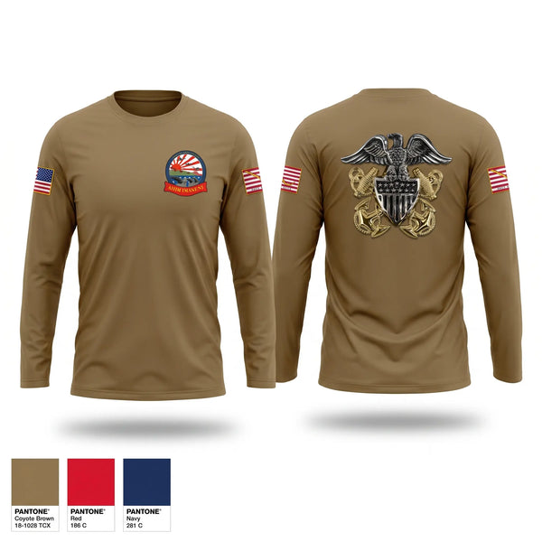 Long Sleeve Performance Shirt, AIMD Iwakuni, Navy, Teamtime, Team time, sublimation, custom sports apparel, team uniforms, spirit wear, spiritwear, sports uniforms, custom shirts, team store, custom team store, fundraiser sports, apparel fundraiser