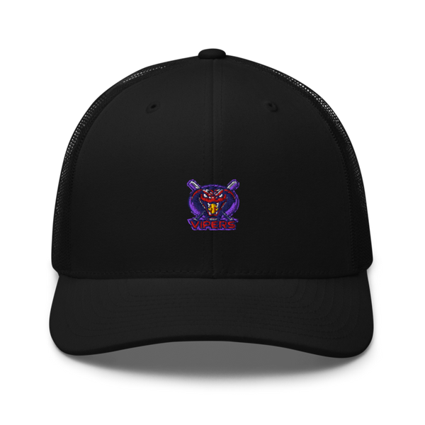 Vipers Retro Trucker Hat | Yupoong 6606