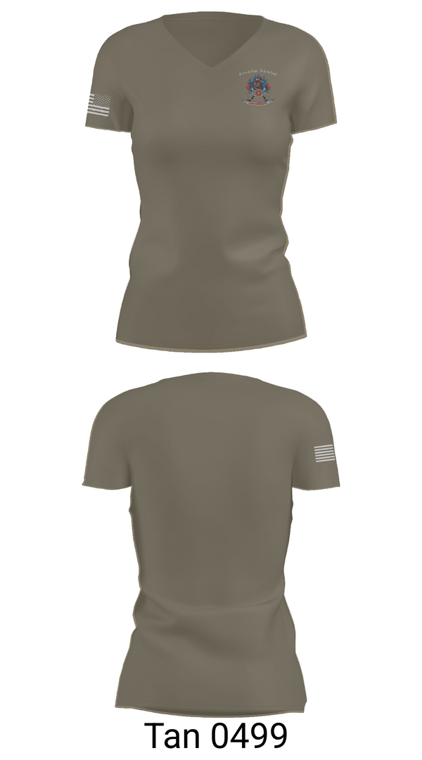 Womens Short Sleeve Vneck Shirt, Elbert Fire Protection District Colorado, Fire Department, Teamtime, Team time, sublimation, custom sports apparel, team uniforms, spirit wear, spiritwear, sports uniforms, custom shirts, team store, custom team store, fundraiser sports, apparel fundraiser