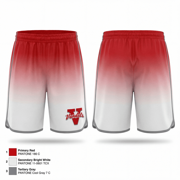 Athletic Shorts With Pockets, Vandalia Vandals, Track & Field, Teamtime, Team time, sublimation, custom sports apparel, team uniforms, spirit wear, spiritwear, sports uniforms, custom shirts, team store, custom team store, fundraiser sports, apparel fundraiser