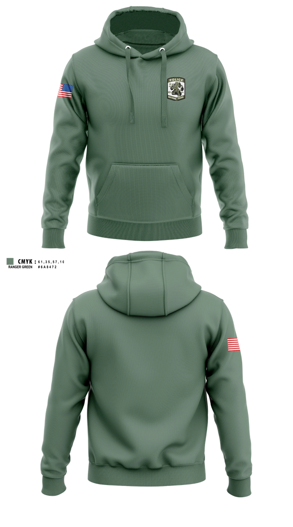 Hoodie, Baytown Police K-9, Police, Teamtime, Team time, sublimation, custom sports apparel, team uniforms, spirit wear, spiritwear, sports uniforms, custom shirts, team store, custom team store, fundraiser sports, apparel fundraiser