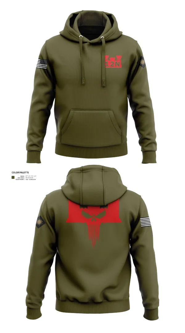Hoodie, A co 578th BEB, , Teamtime, Team time, sublimation, custom sports apparel, team uniforms, spirit wear, spiritwear, sports uniforms, custom shirts, team store, custom team store, fundraiser sports, apparel fundraiser