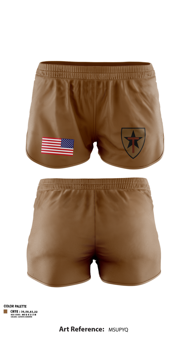 Ranger Panties, Alamo guards, Army, Teamtime, Team time, sublimation, custom sports apparel, team uniforms, spirit wear, spiritwear, sports uniforms, custom shirts, team store, custom team store, fundraiser sports, apparel fundraiser