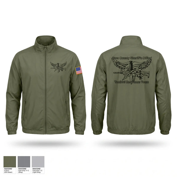 Windbreaker, Tactical Response Team, Police, Teamtime, Team time, sublimation, custom sports apparel, team uniforms, spirit wear, spiritwear, sports uniforms, custom shirts, team store, custom team store, fundraiser sports, apparel fundraiser