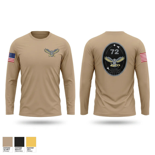Long Sleeve Performance Shirt, 72 ISRS, Space Force, Teamtime, Team time, sublimation, custom sports apparel, team uniforms, spirit wear, spiritwear, sports uniforms, custom shirts, team store, custom team store, fundraiser sports, apparel fundraiser