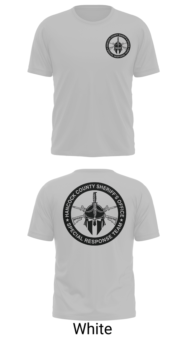 Old School Cotton Feel Shirt, Hancock County Special Response Team, Police, Teamtime, Team time, sublimation, custom sports apparel, team uniforms, spirit wear, spiritwear, sports uniforms, custom shirts, team store, custom team store, fundraiser sports, apparel fundraiser