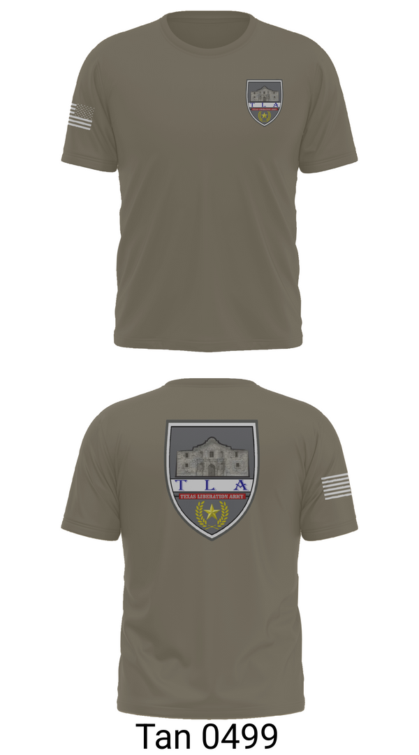 Old School Cotton Feel Shirt, Texas Liberation Army, Army, Teamtime, Team time, sublimation, custom sports apparel, team uniforms, spirit wear, spiritwear, sports uniforms, custom shirts, team store, custom team store, fundraiser sports, apparel fundraiser