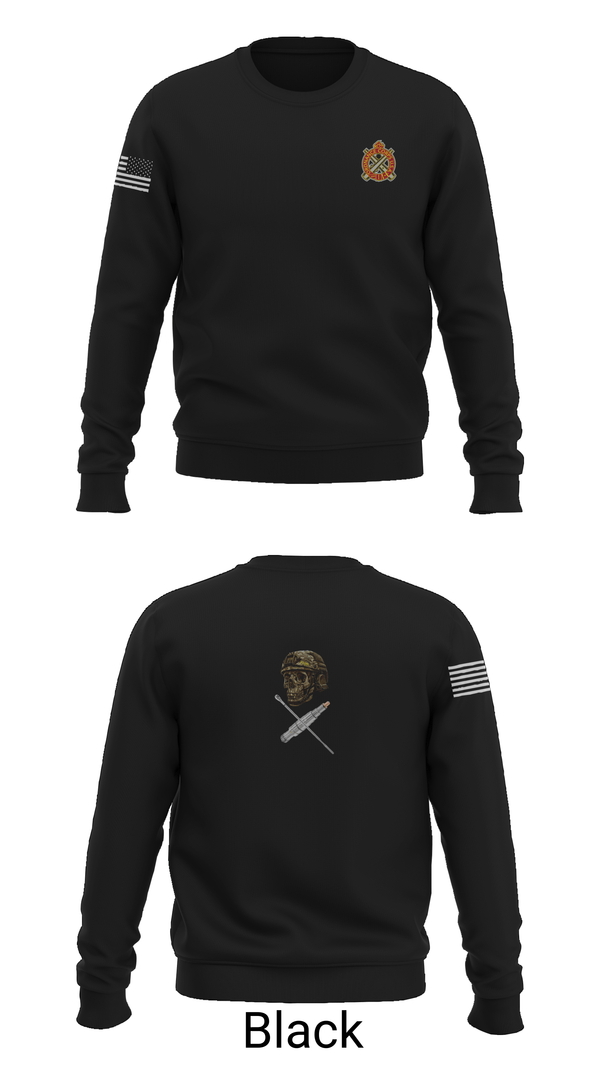Crew Neck Sweatshirt, 377th evcc, Army, Teamtime, Team time, sublimation, custom sports apparel, team uniforms, spirit wear, spiritwear, sports uniforms, custom shirts, team store, custom team store, fundraiser sports, apparel fundraiser