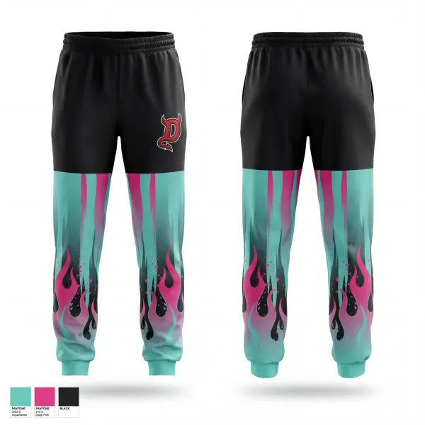 Sweatpants, Team Diabolical, Wrestling, Teamtime, Team time, sublimation, custom sports apparel, team uniforms, spirit wear, spiritwear, sports uniforms, custom shirts, team store, custom team store, fundraiser sports, apparel fundraiser