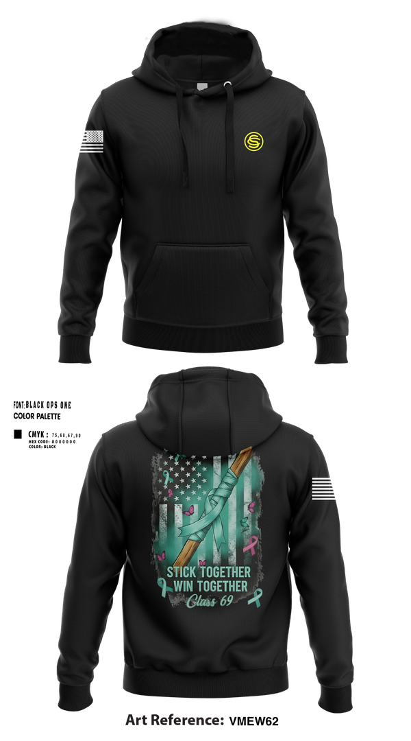 Hoodie, Texas Officer Candidate Class 69, , Teamtime, Team time, sublimation, custom sports apparel, team uniforms, spirit wear, spiritwear, sports uniforms, custom shirts, team store, custom team store, fundraiser sports, apparel fundraiser