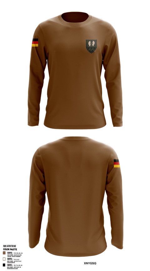 Long Sleeve Performance Shirt, 4./PuPiBtl.1 FFB Zg., , Teamtime, Team time, sublimation, custom sports apparel, team uniforms, spirit wear, spiritwear, sports uniforms, custom shirts, team store, custom team store, fundraiser sports, apparel fundraiser