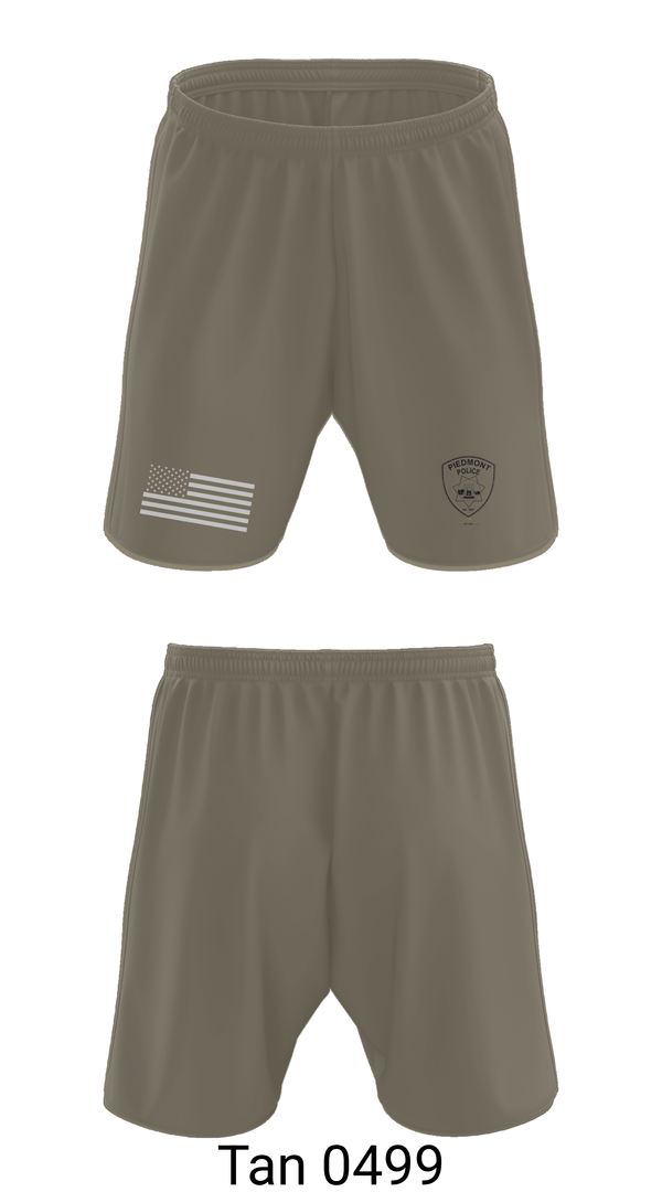 Athletic Shorts With Pockets, Piedmont Police, Police, Teamtime, Team time, sublimation, custom sports apparel, team uniforms, spirit wear, spiritwear, sports uniforms, custom shirts, team store, custom team store, fundraiser sports, apparel fundraiser