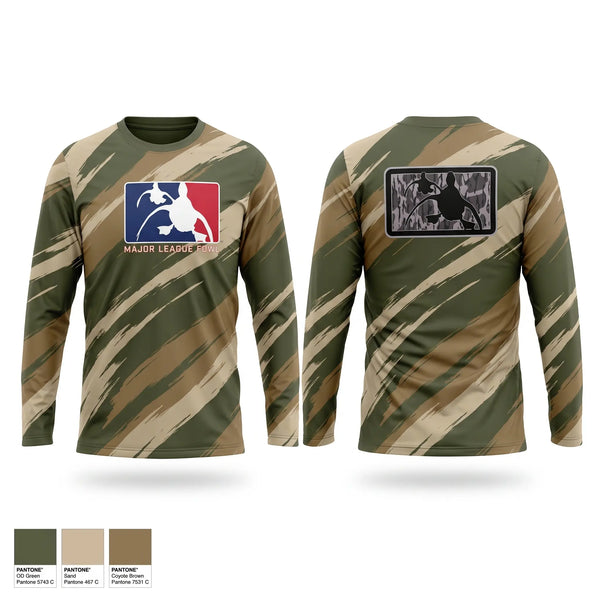 Long Sleeve Performance Shirt, Major League Fowl, , Teamtime, Team time, sublimation, custom sports apparel, team uniforms, spirit wear, spiritwear, sports uniforms, custom shirts, team store, custom team store, fundraiser sports, apparel fundraiser