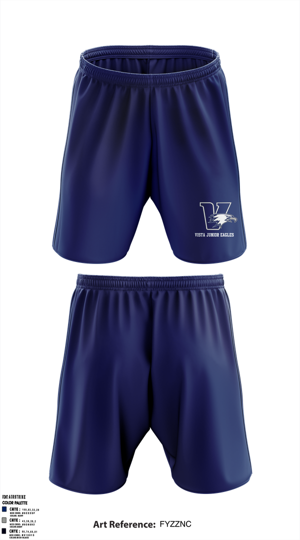 Athletic Shorts With Pockets, Vista Junior Eagles, , Teamtime, Team time, sublimation, custom sports apparel, team uniforms, spirit wear, spiritwear, sports uniforms, custom shirts, team store, custom team store, fundraiser sports, apparel fundraiser