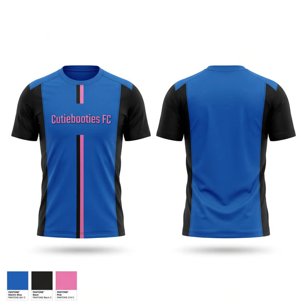 Short Sleeve Performance Shirt, Cutiebooties FC, Men's Soccer, Teamtime, Team time, sublimation, custom sports apparel, team uniforms, spirit wear, spiritwear, sports uniforms, custom shirts, team store, custom team store, fundraiser sports, apparel fundraiser