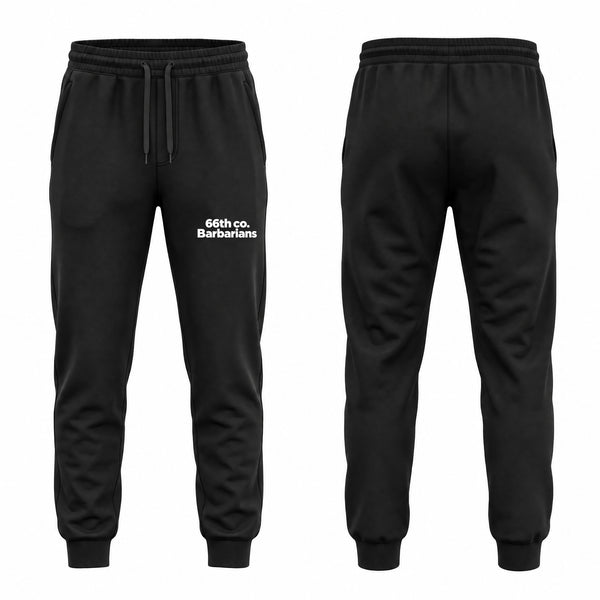 Sweatpants, 66th co. Barbarians, Army, Teamtime, Team time, sublimation, custom sports apparel, team uniforms, spirit wear, spiritwear, sports uniforms, custom shirts, team store, custom team store, fundraiser sports, apparel fundraiser