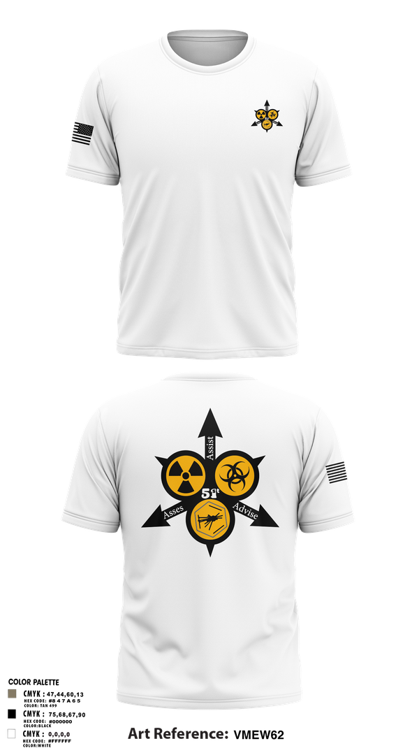Old School Cotton Feel Shirt, 51st WMD-CST, , Teamtime, Team time, sublimation, custom sports apparel, team uniforms, spirit wear, spiritwear, sports uniforms, custom shirts, team store, custom team store, fundraiser sports, apparel fundraiser