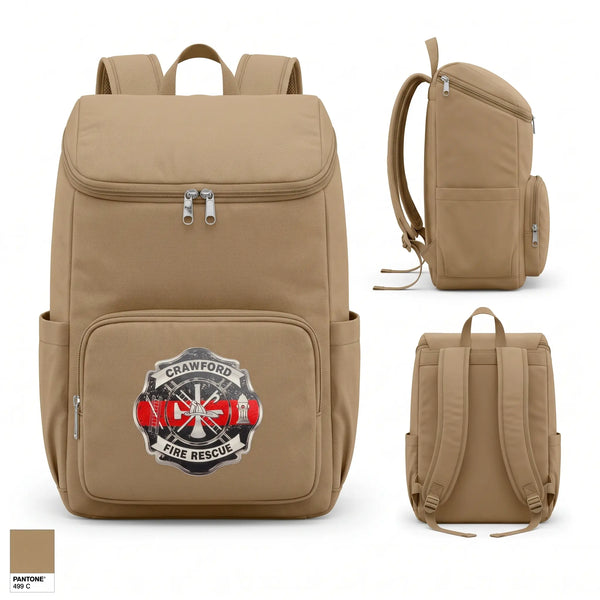 Gear Bag, CRAWFORD FIRE, Fire Department, Teamtime, Team time, sublimation, custom sports apparel, team uniforms, spirit wear, spiritwear, sports uniforms, custom shirts, team store, custom team store, fundraiser sports, apparel fundraiser