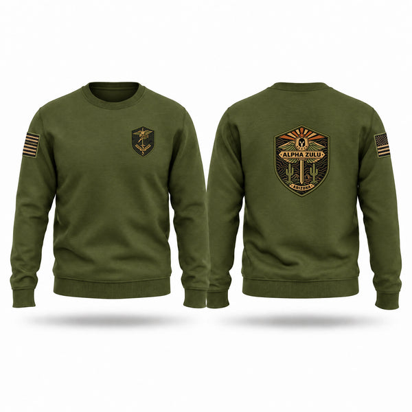 Crew Neck Sweatshirt, SORT, Police, Teamtime, Team time, sublimation, custom sports apparel, team uniforms, spirit wear, spiritwear, sports uniforms, custom shirts, team store, custom team store, fundraiser sports, apparel fundraiser