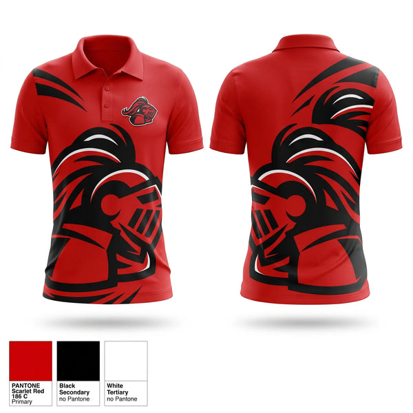 Short Sleeve Performance Polo, North Andover High School Football, , Teamtime, Team time, sublimation, custom sports apparel, team uniforms, spirit wear, spiritwear, sports uniforms, custom shirts, team store, custom team store, fundraiser sports, apparel fundraiser