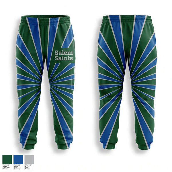 Sweatpants, Salem Saints, Spirit Store, Teamtime, Team time, sublimation, custom sports apparel, team uniforms, spirit wear, spiritwear, sports uniforms, custom shirts, team store, custom team store, fundraiser sports, apparel fundraiser