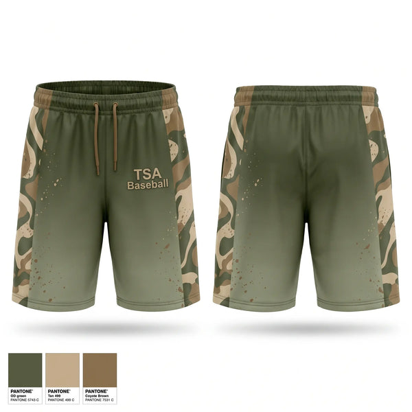 Athletic Shorts With Pockets, TSA Baseball, Baseball, Teamtime, Team time, sublimation, custom sports apparel, team uniforms, spirit wear, spiritwear, sports uniforms, custom shirts, team store, custom team store, fundraiser sports, apparel fundraiser