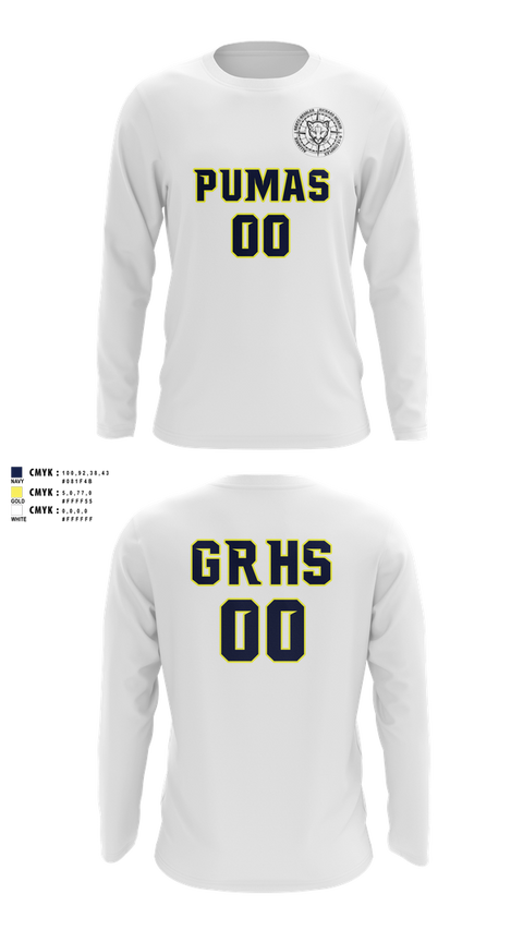 Long Sleeve Performance Shirt, Alliance Gertz Ressler High School, Spirit Store, Teamtime, Team time, sublimation, custom sports apparel, team uniforms, spirit wear, spiritwear, sports uniforms, custom shirts, team store, custom team store, fundraiser sports, apparel fundraiser