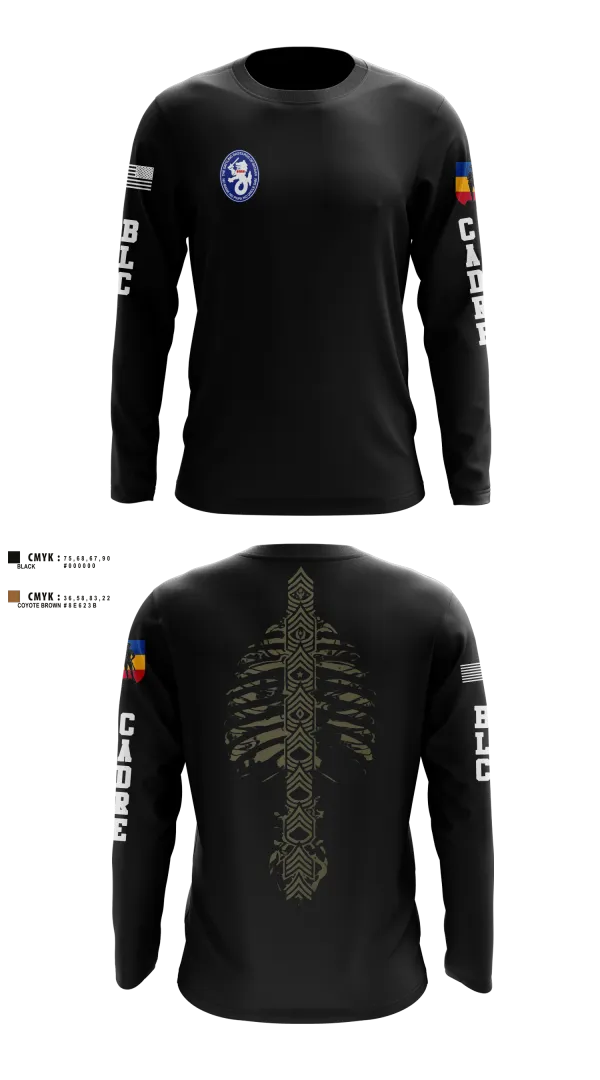 Long Sleeve Performance Shirt, 1st BN 515th RTI, Army, Teamtime, Team time, sublimation, custom sports apparel, team uniforms, spirit wear, spiritwear, sports uniforms, custom shirts, team store, custom team store, fundraiser sports, apparel fundraiser