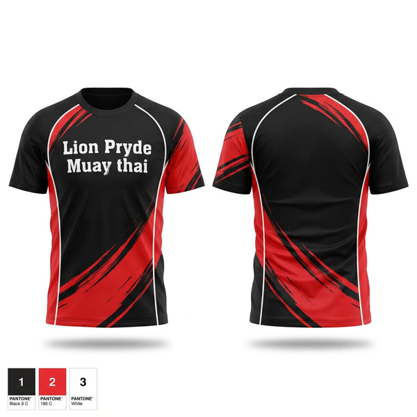 Short Sleeve Performance Shirt, Lion Pryde Muay thai, , Teamtime, Team time, sublimation, custom sports apparel, team uniforms, spirit wear, spiritwear, sports uniforms, custom shirts, team store, custom team store, fundraiser sports, apparel fundraiser