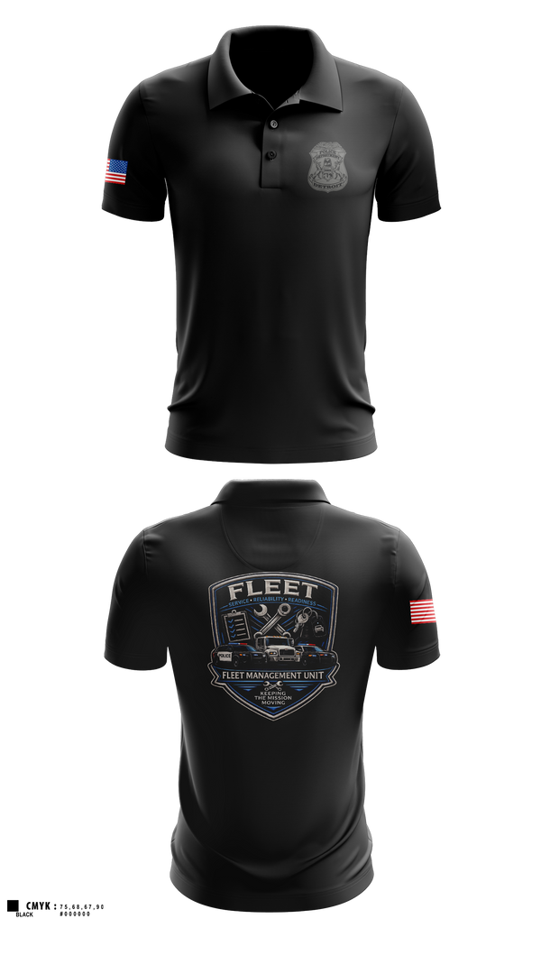 Short Sleeve Performance Polo, Fleet, Police, Teamtime, Team time, sublimation, custom sports apparel, team uniforms, spirit wear, spiritwear, sports uniforms, custom shirts, team store, custom team store, fundraiser sports, apparel fundraiser