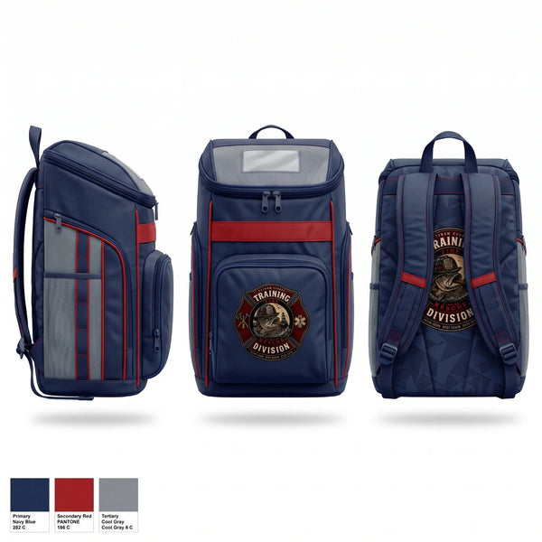 Gear Bag, Putnam county fire rescue, Fire Department, Teamtime, Team time, sublimation, custom sports apparel, team uniforms, spirit wear, spiritwear, sports uniforms, custom shirts, team store, custom team store, fundraiser sports, apparel fundraiser