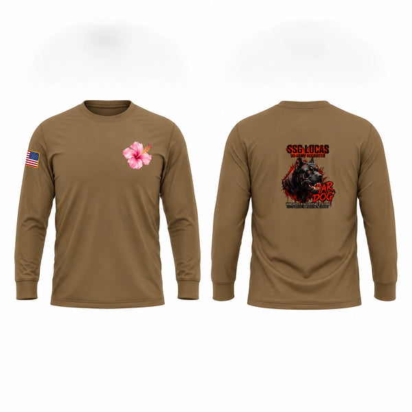 Long Sleeve Performance Shirt, 1B5W Winchester recruiting station, Army, Teamtime, Team time, sublimation, custom sports apparel, team uniforms, spirit wear, spiritwear, sports uniforms, custom shirts, team store, custom team store, fundraiser sports, apparel fundraiser