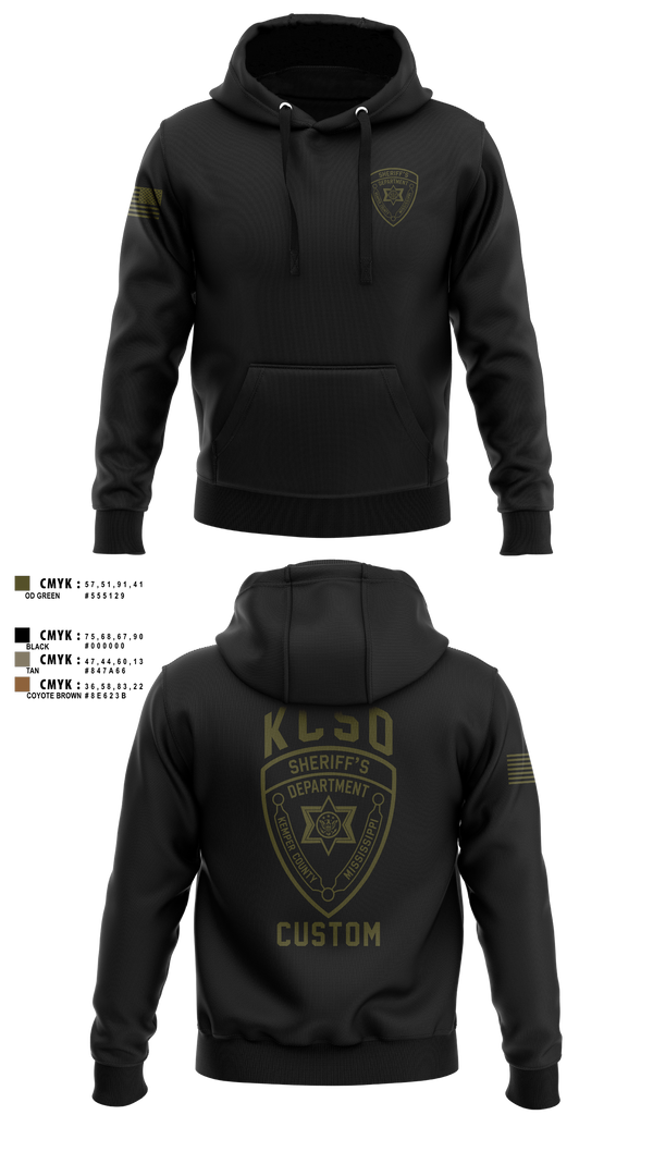 Hoodie, Kemper County Sheriff’s Office, Police, Teamtime, Team time, sublimation, custom sports apparel, team uniforms, spirit wear, spiritwear, sports uniforms, custom shirts, team store, custom team store, fundraiser sports, apparel fundraiser
