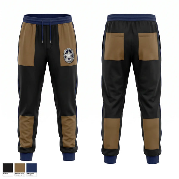 Sweatpants, Dallas Police Department, Police, Teamtime, Team time, sublimation, custom sports apparel, team uniforms, spirit wear, spiritwear, sports uniforms, custom shirts, team store, custom team store, fundraiser sports, apparel fundraiser