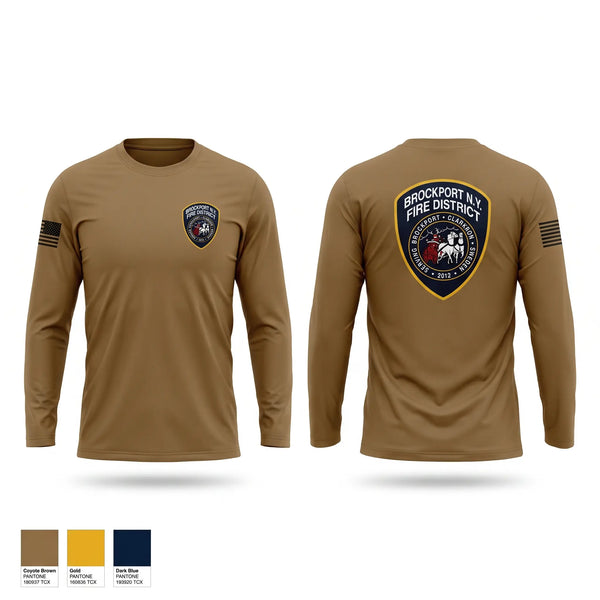 Long Sleeve Performance Shirt, Brockport, Fire Department, Teamtime, Team time, sublimation, custom sports apparel, team uniforms, spirit wear, spiritwear, sports uniforms, custom shirts, team store, custom team store, fundraiser sports, apparel fundraiser