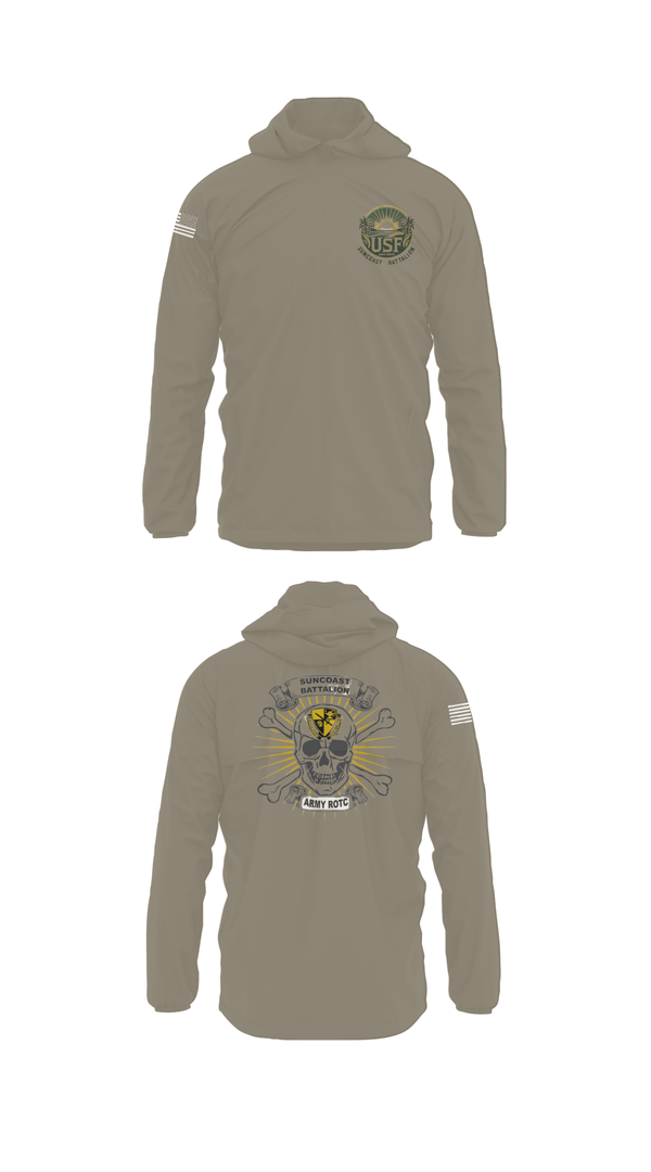 Windbreaker, Suncoast Battalion, Army, Teamtime, Team time, sublimation, custom sports apparel, team uniforms, spirit wear, spiritwear, sports uniforms, custom shirts, team store, custom team store, fundraiser sports, apparel fundraiser