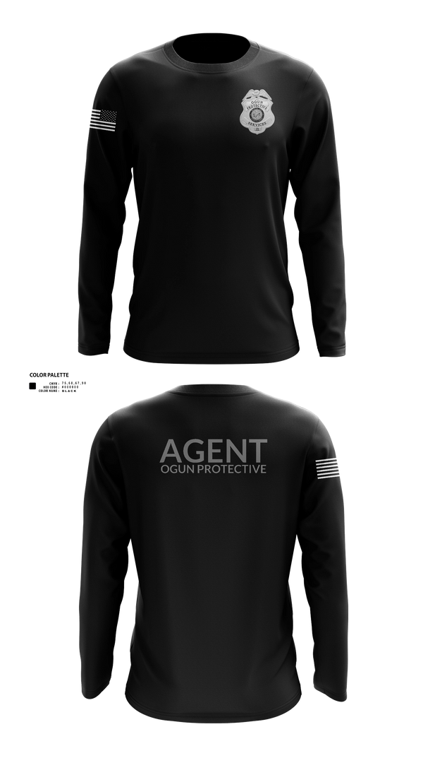 Long Sleeve Performance Shirt, OGUN, Police, Teamtime, Team time, sublimation, custom sports apparel, team uniforms, spirit wear, spiritwear, sports uniforms, custom shirts, team store, custom team store, fundraiser sports, apparel fundraiser