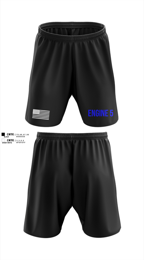 Athletic Shorts With Pockets, Rescue2/Engine5, Fire Department, Teamtime, Team time, sublimation, custom sports apparel, team uniforms, spirit wear, spiritwear, sports uniforms, custom shirts, team store, custom team store, fundraiser sports, apparel fundraiser