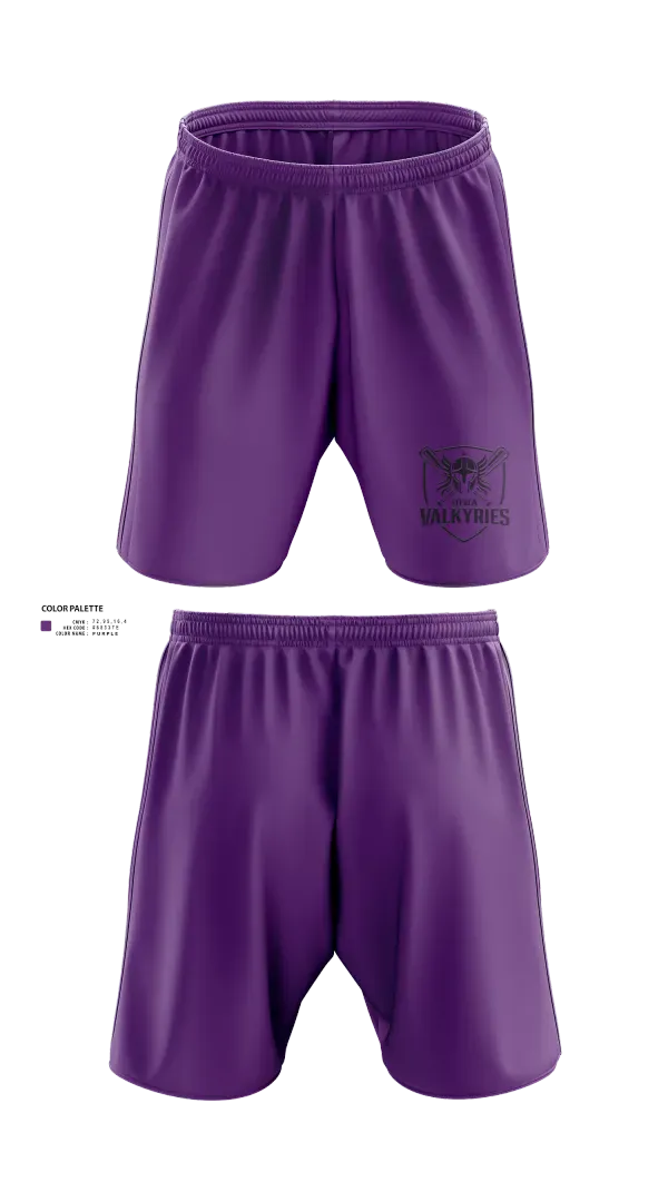 Athletic Shorts With Pockets, Eastern Iowa Valkyries, Softball, Teamtime, Team time, sublimation, custom sports apparel, team uniforms, spirit wear, spiritwear, sports uniforms, custom shirts, team store, custom team store, fundraiser sports, apparel fundraiser