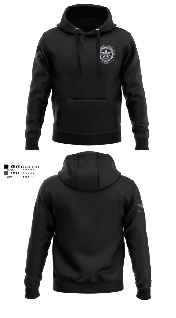 Hoodie, US Marshals PNVOTF, Police, Teamtime, Team time, sublimation, custom sports apparel, team uniforms, spirit wear, spiritwear, sports uniforms, custom shirts, team store, custom team store, fundraiser sports, apparel fundraiser