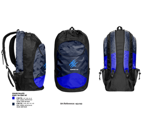 Gear Bag, Kennandy Hze, Track & Field, Teamtime, Team time, sublimation, custom sports apparel, team uniforms, spirit wear, spiritwear, sports uniforms, custom shirts, team store, custom team store, fundraiser sports, apparel fundraiser