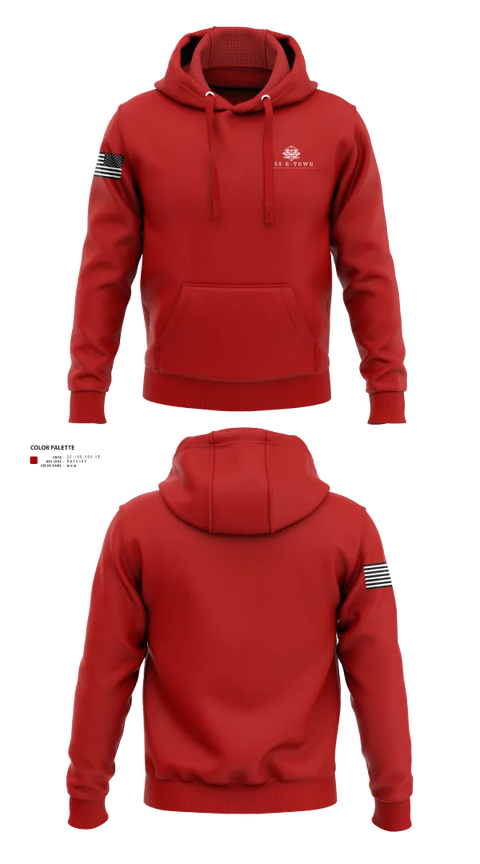 Hoodie, RSS E-Town, , Teamtime, Team time, sublimation, custom sports apparel, team uniforms, spirit wear, spiritwear, sports uniforms, custom shirts, team store, custom team store, fundraiser sports, apparel fundraiser