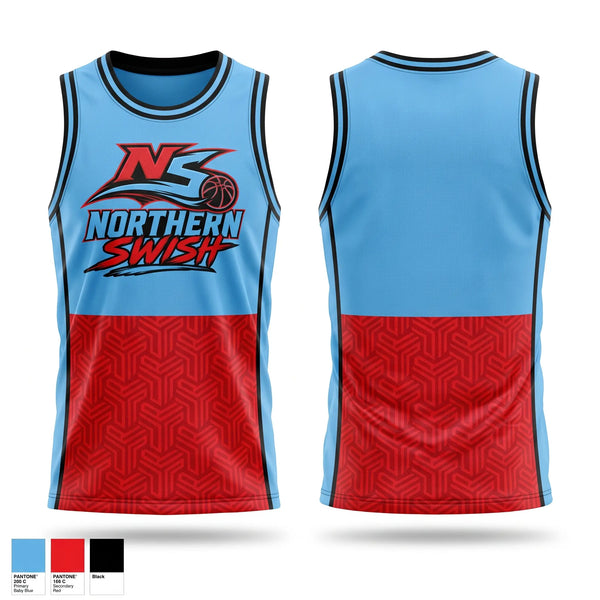 Mens Basketball Jersey, NORTHERN SWISH, Men's Basketball, Teamtime, Team time, sublimation, custom sports apparel, team uniforms, spirit wear, spiritwear, sports uniforms, custom shirts, team store, custom team store, fundraiser sports, apparel fundraiser