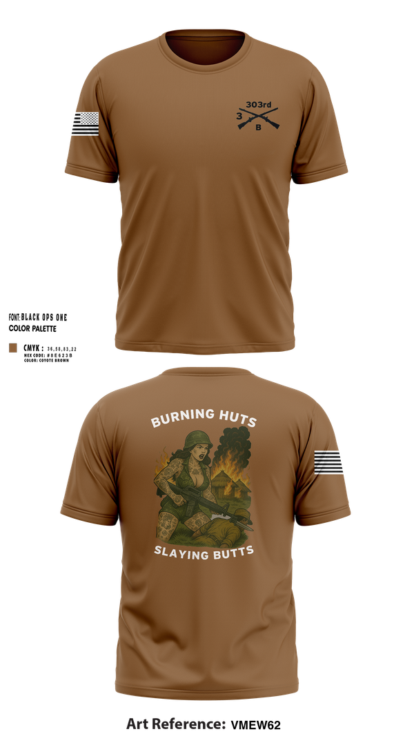 Short Sleeve Performance Shirt, 3 303rd B TRP, , Teamtime, Team time, sublimation, custom sports apparel, team uniforms, spirit wear, spiritwear, sports uniforms, custom shirts, team store, custom team store, fundraiser sports, apparel fundraiser