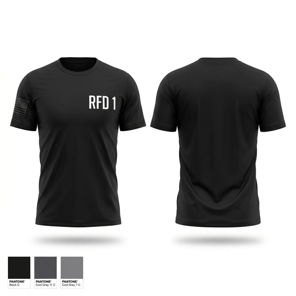 Short Sleeve Performance Shirt, RFD 1, Fire Department, Teamtime, Team time, sublimation, custom sports apparel, team uniforms, spirit wear, spiritwear, sports uniforms, custom shirts, team store, custom team store, fundraiser sports, apparel fundraiser