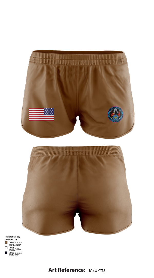 Ranger Panties, Phoenix Raven Instrutor, , Teamtime, Team time, sublimation, custom sports apparel, team uniforms, spirit wear, spiritwear, sports uniforms, custom shirts, team store, custom team store, fundraiser sports, apparel fundraiser